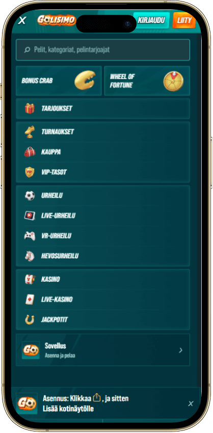 Golisimo Casino Mobiilikasino
